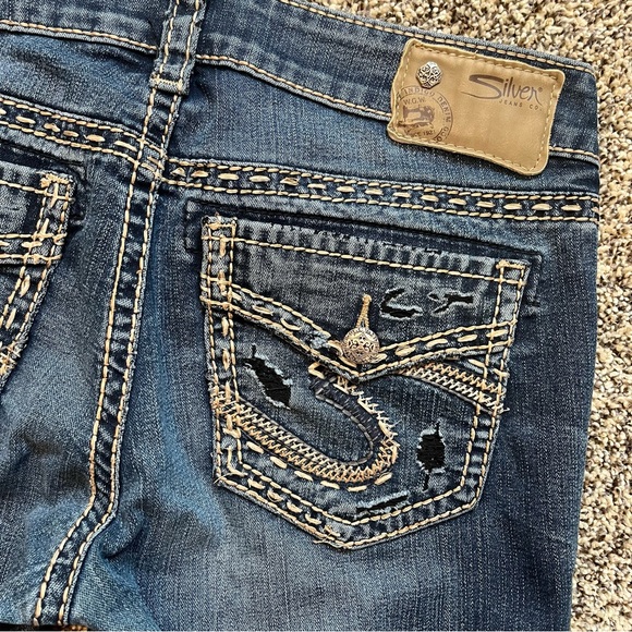 Silver Jeans Aiko Bootcut Jeans - Picture 6 of 9